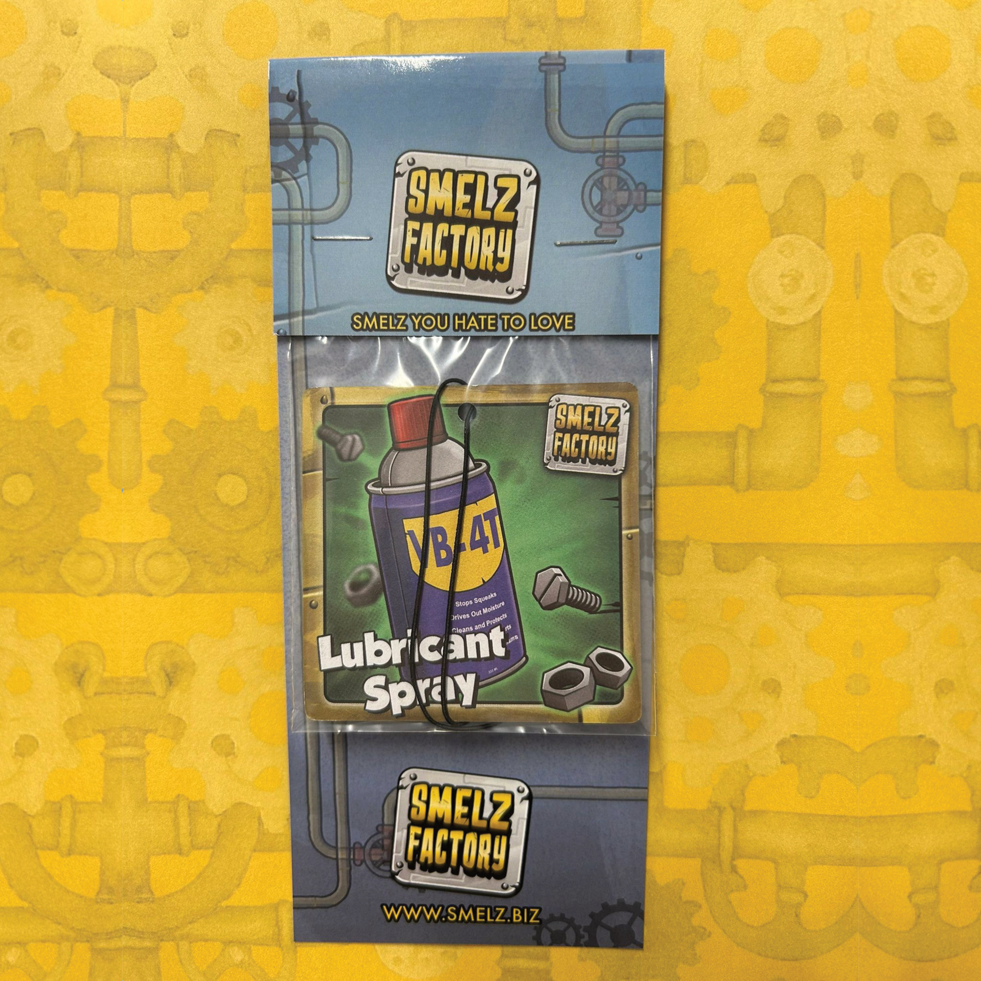 Lubricant Spray Air Freshener